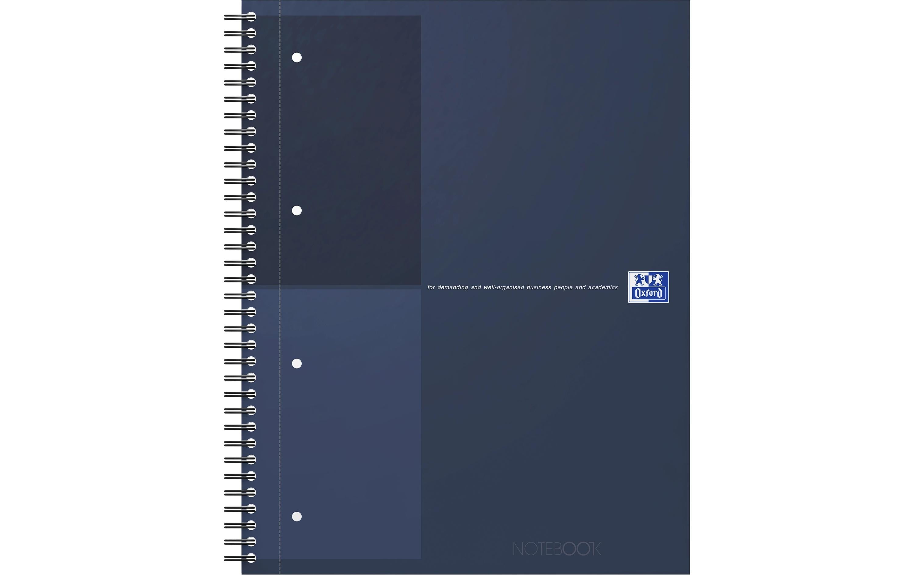 OXFORD A4+ International Notizbuch, liniert A4+, 6-mm-kariert, 80 Blatt