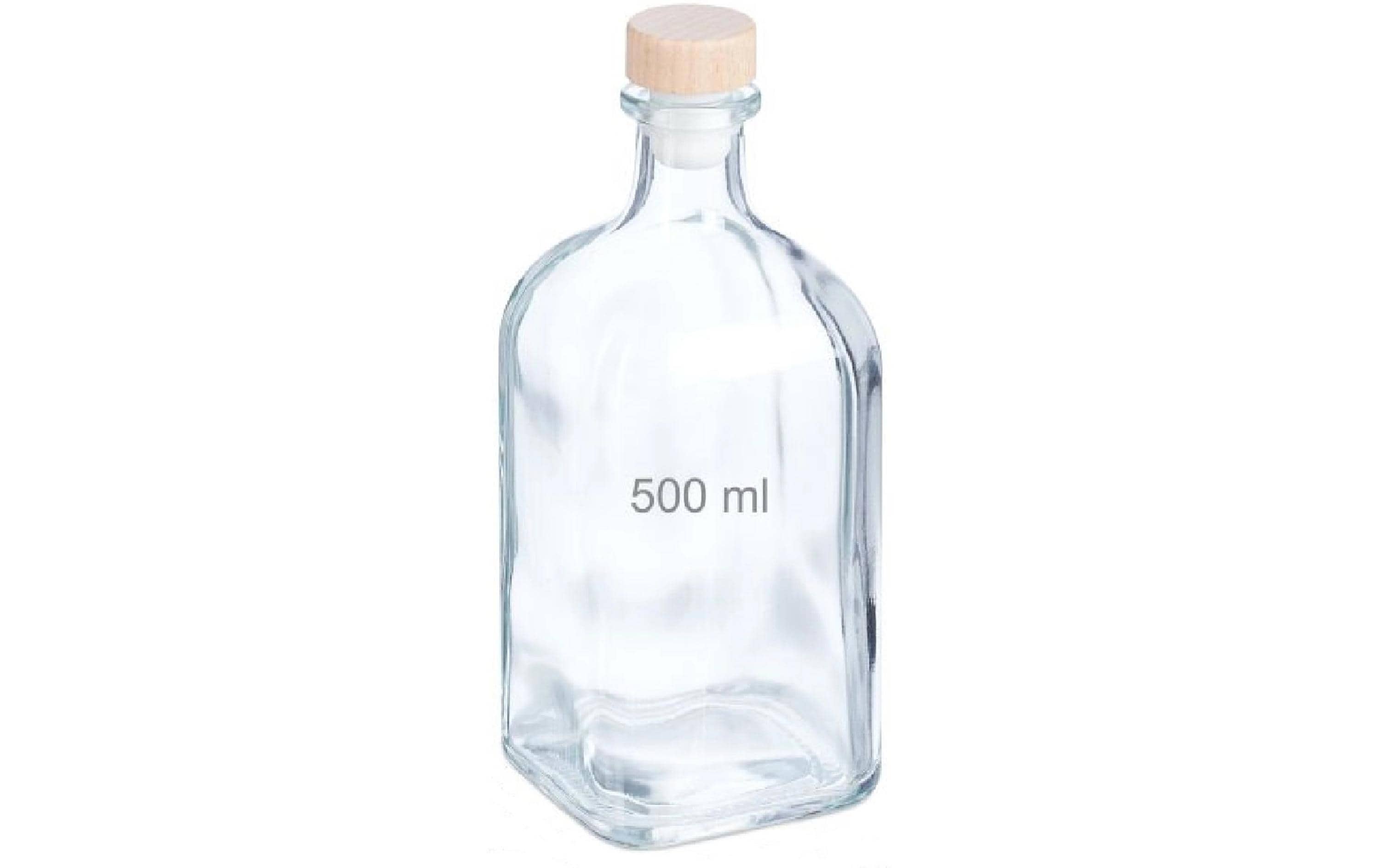 relaxdays Einmachflaschen 500ml 6 Stück