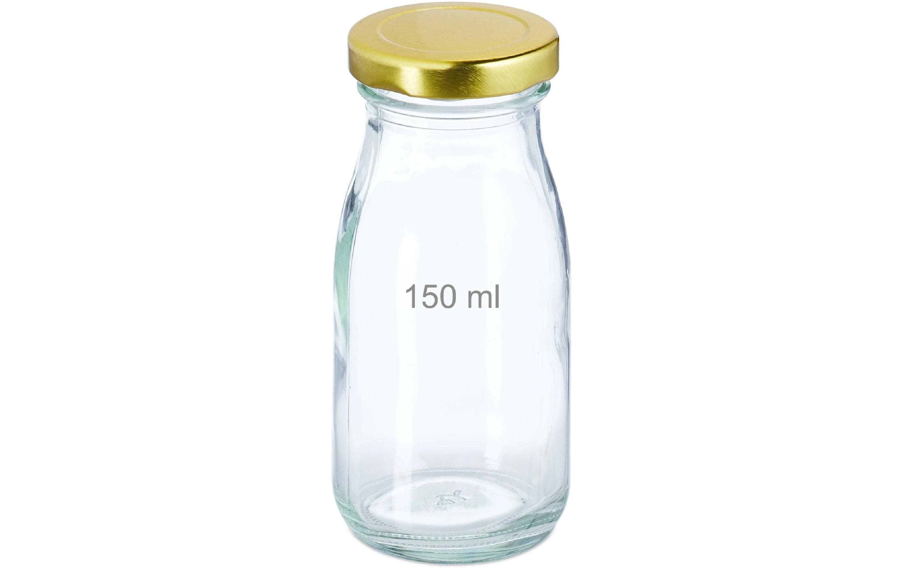 relaxdays Einmachflaschen 150 ml 24 Stück