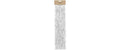 H&J Lametta gewellt, Weiss Kunststoff, 50 cm