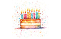B+C Servietten Cake Party 33x33 cm, 20 Stück