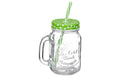 relaxdays Trinkglas Summer 8er Set Glas, 500ml