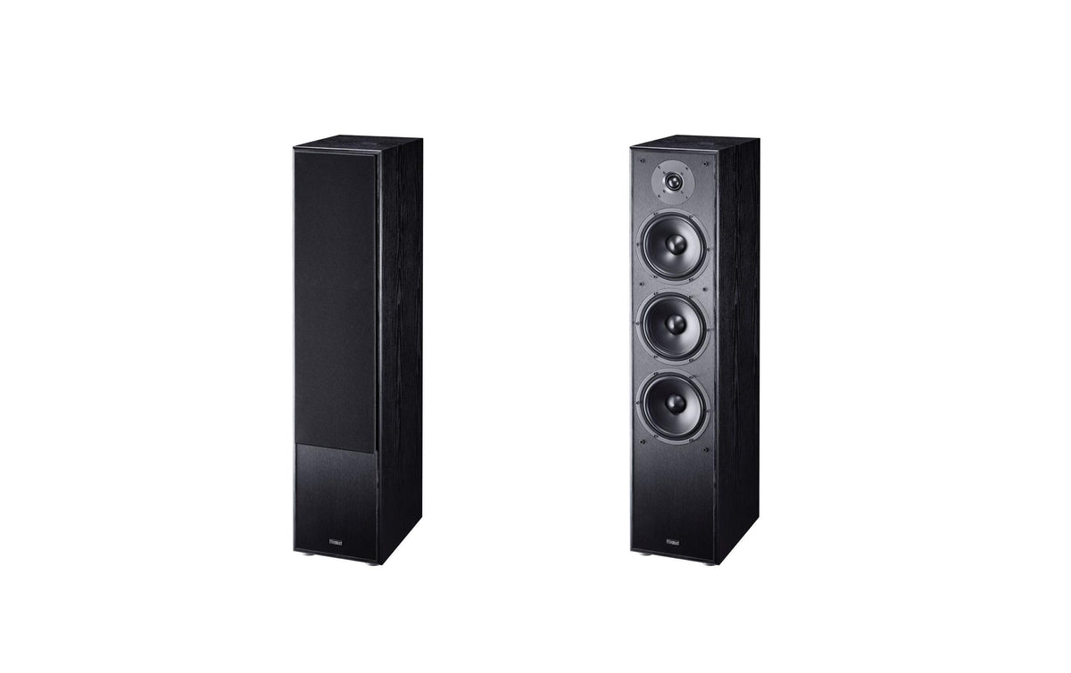Magnat Standlautsprecher MONITOR S70 Schwarz, 3-Wege Bassreflex