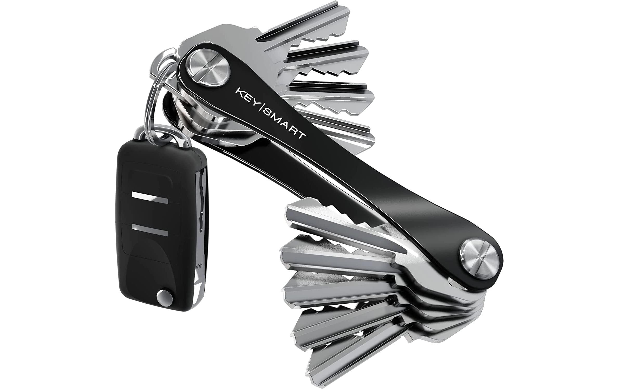 KeySmart kompakter Schlüssel Organizer Ultra kompakter Schlüssel Organizer