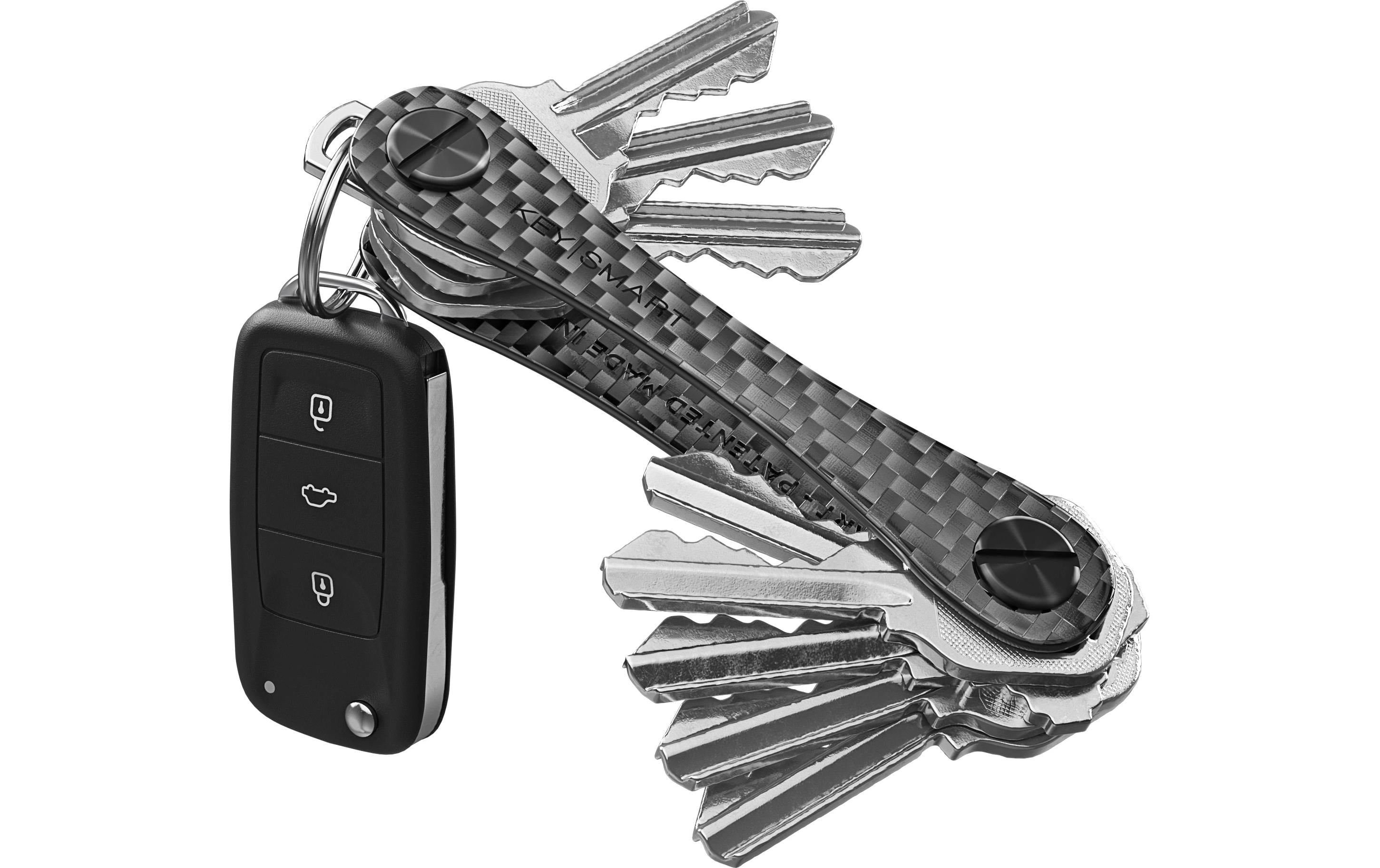 KeySmart 3K Schlüssel Organizer Ultra kompakter Schlüssel Organizer
