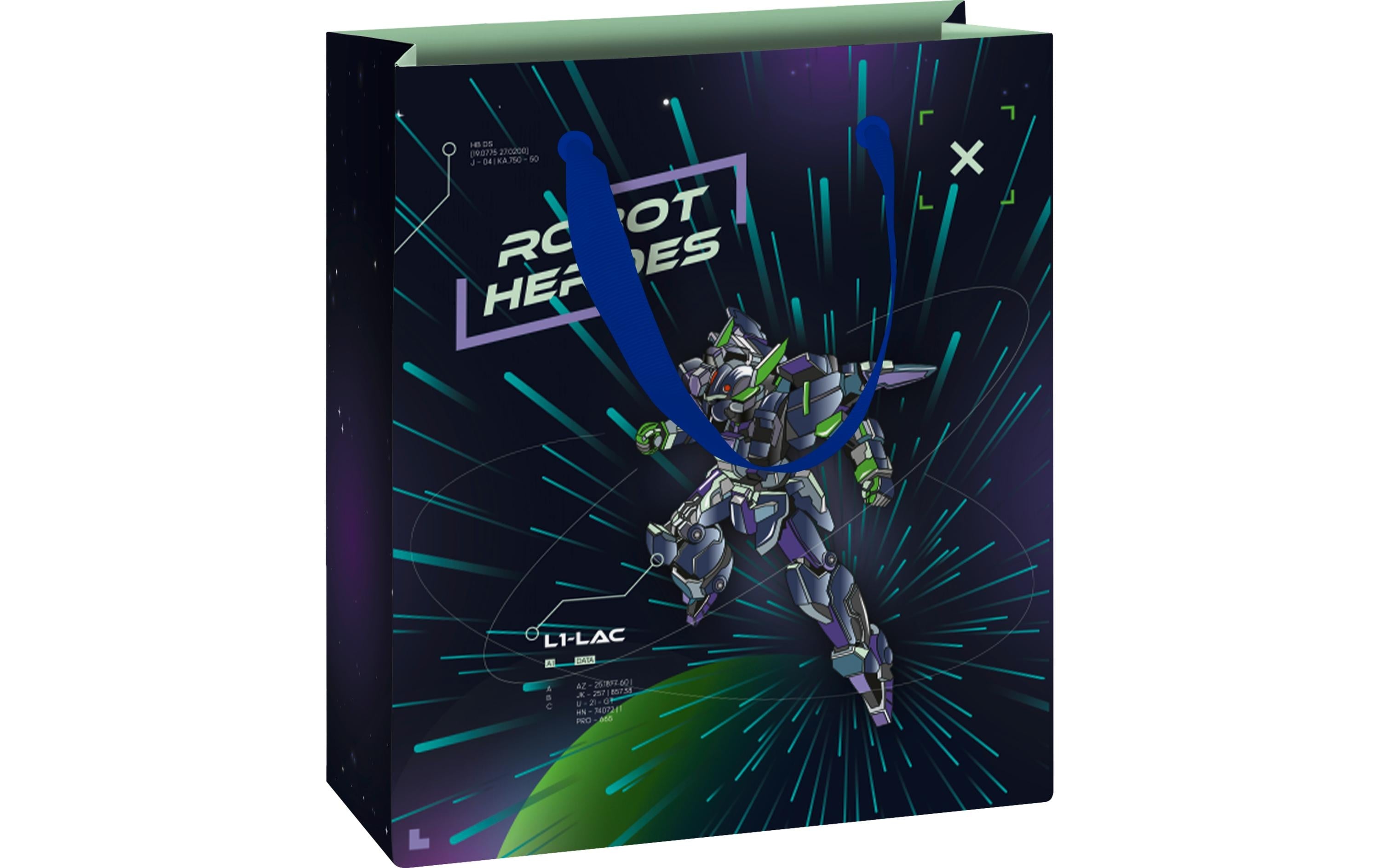 Stewo Geschenktasche 18x8x21cm Robot