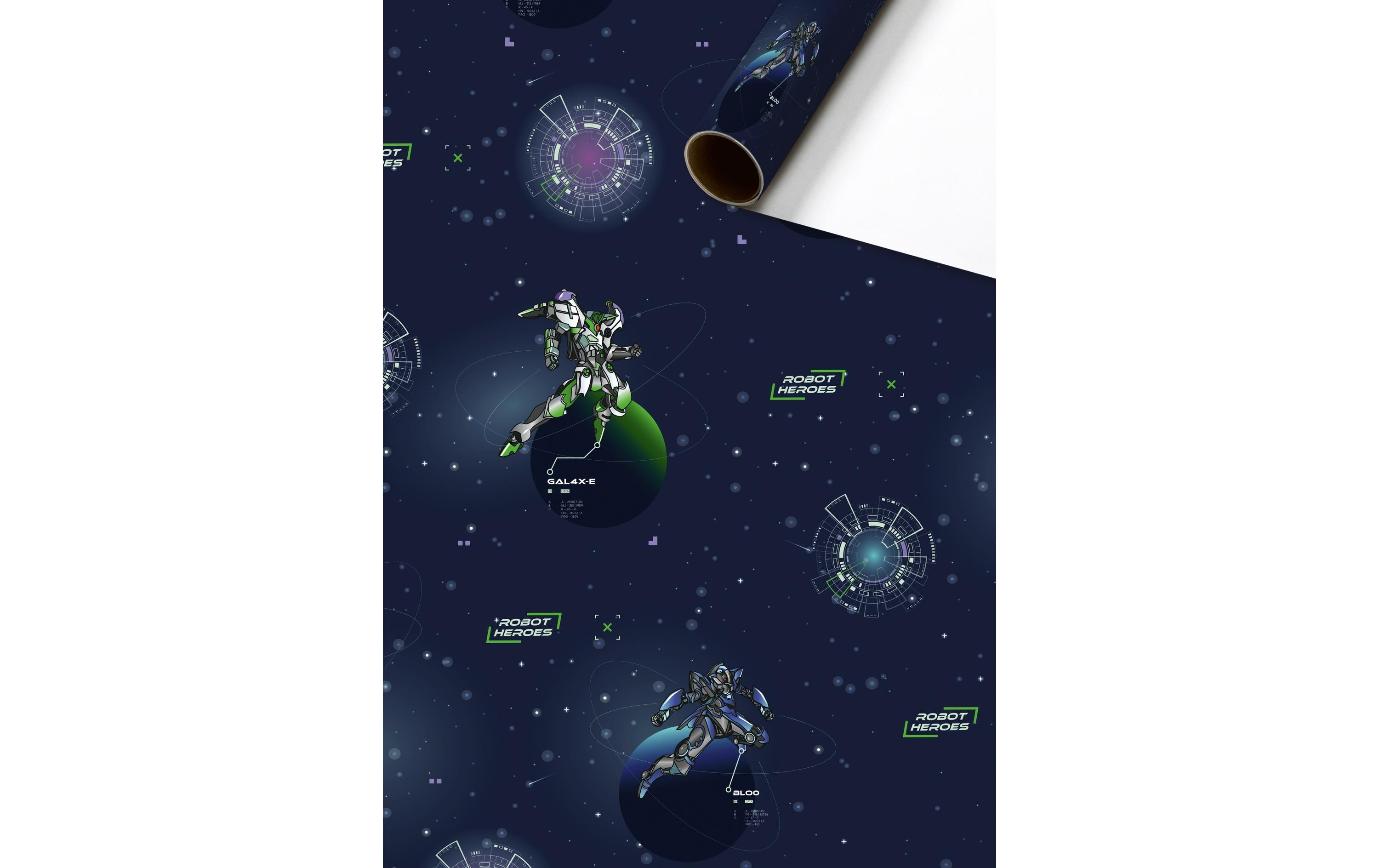 Stewo Geschenkpapier Robot 70x200cm