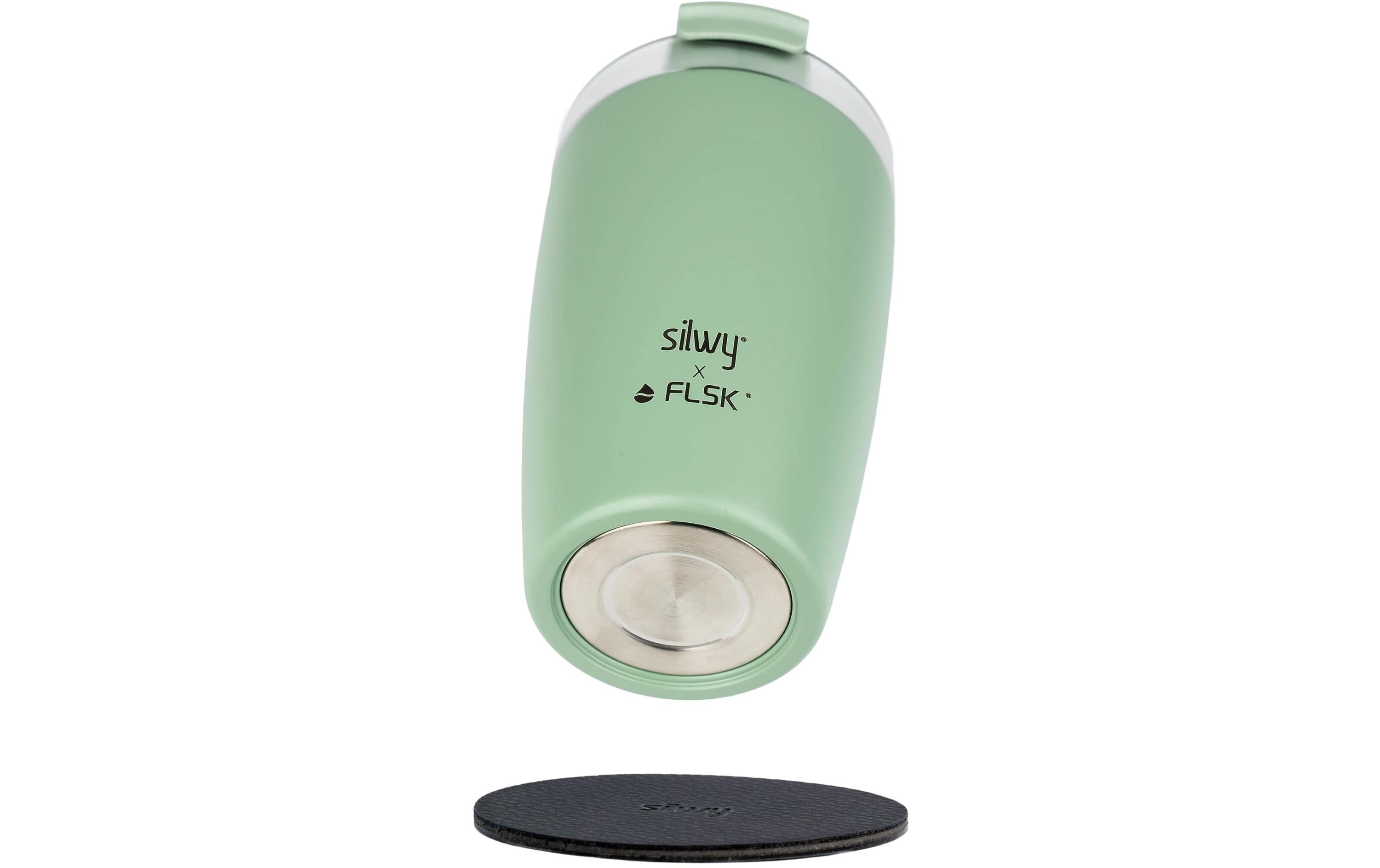 Silwy Magnet-Thermobecher sage