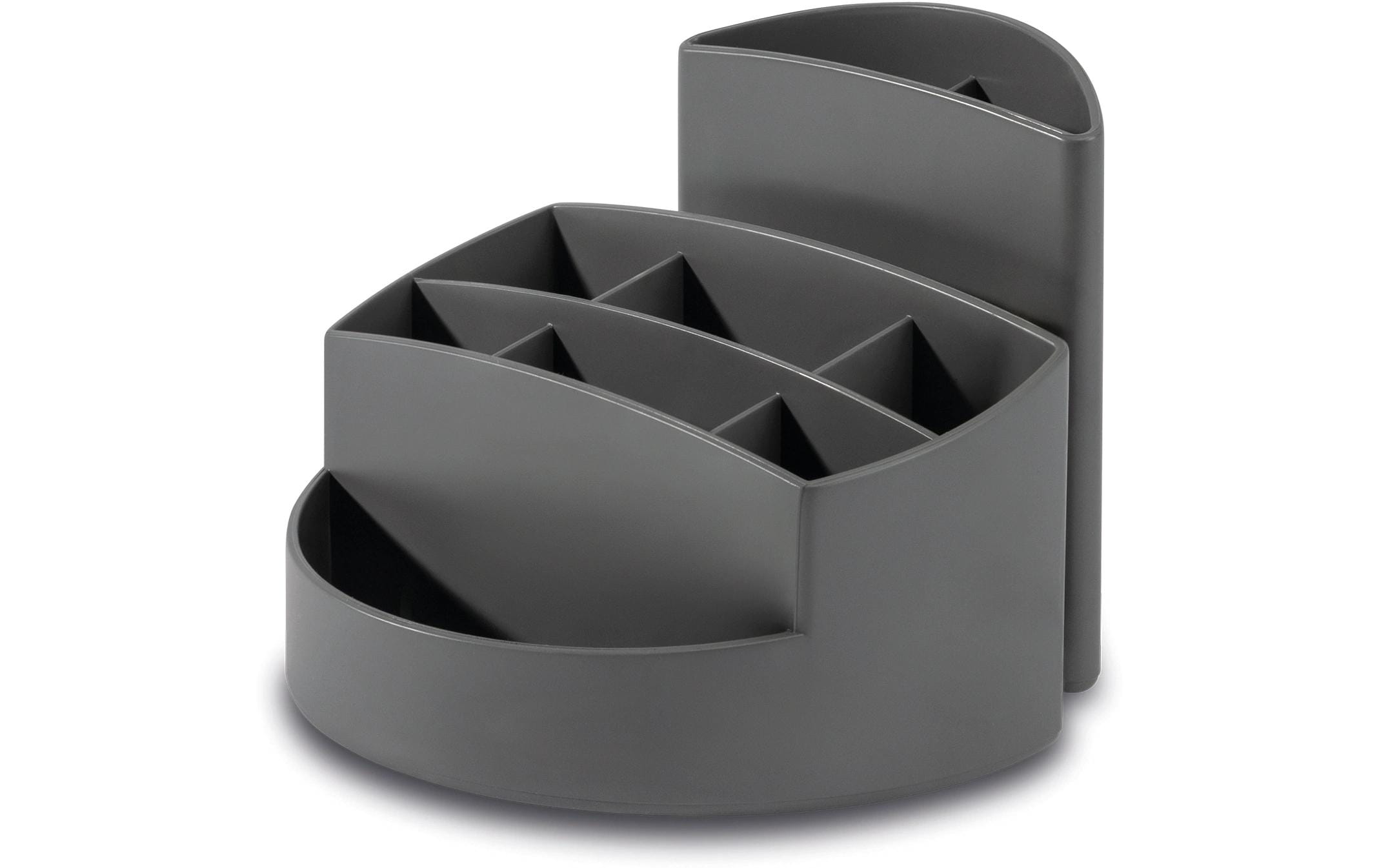 HAN Stifteköcher Rondo Karma 9 Fächer, recyceltes Material, grau
