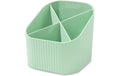 HAN Stifteköcher Re-X-LOOP 4 Fächer, recyceltes Material, grün