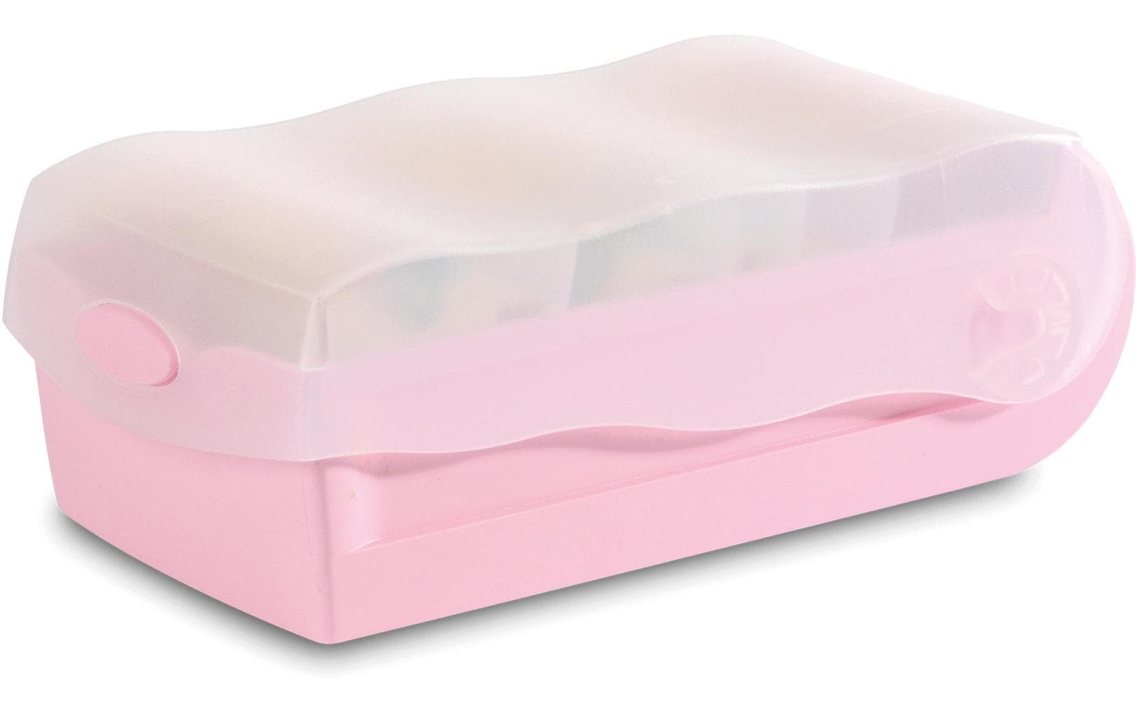 HAN Karteibox Croco A7 5 Stützen, 100 Karten, rosa