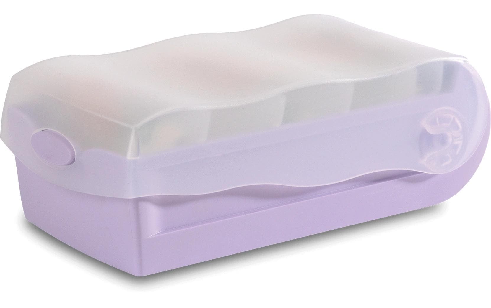 HAN Karteibox Croco A7 5 Stützen, 100 Karten, pastell lila