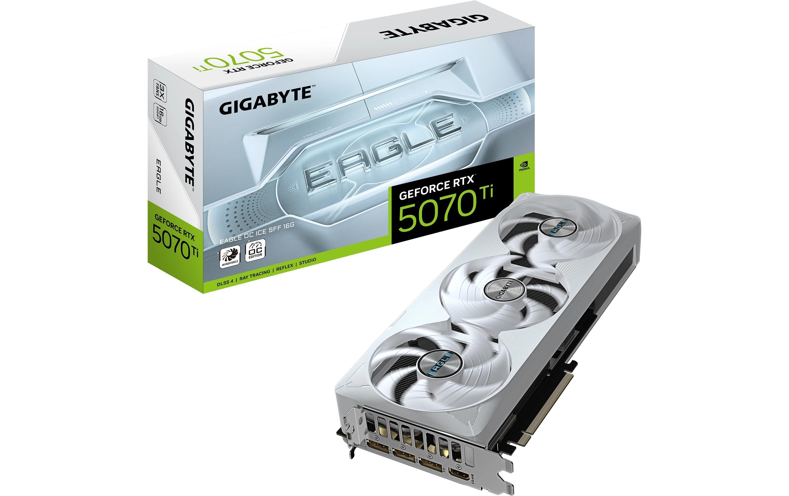 Gigabyte RTX5070TI EAGLE OC ICE SFF 16G