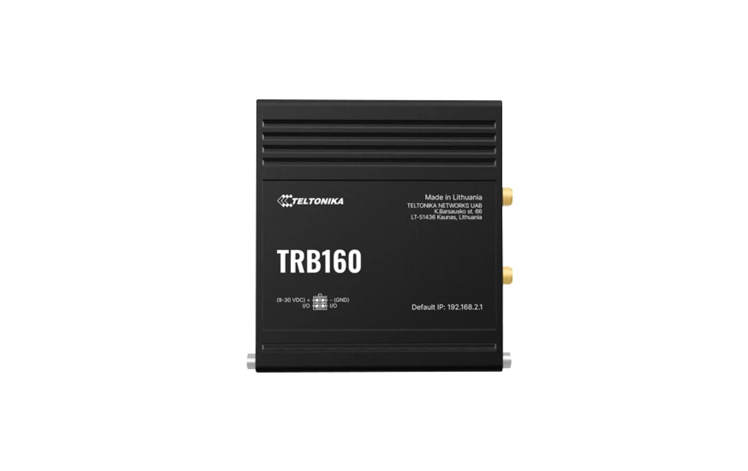 Teltonika LTE Industrierouter TRB160 Cat.6 LTE, 1xLAN, 9-30Volt, USB-C, inkl. NT
