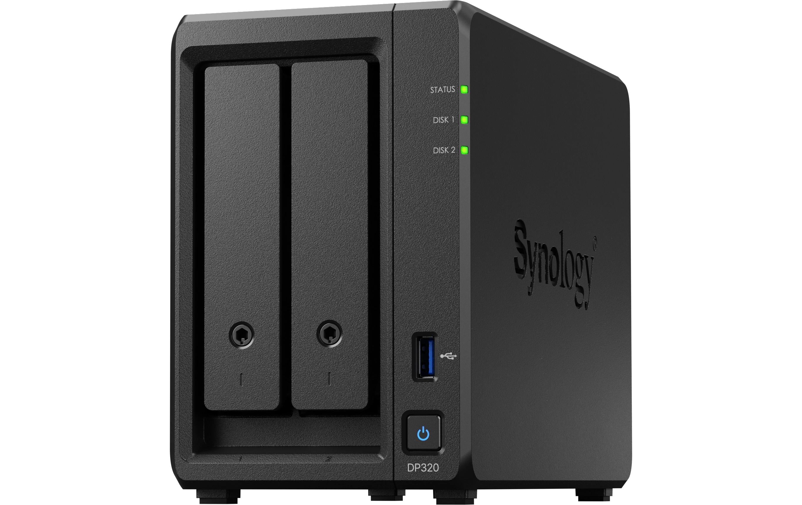 Synology DP320, 2-bay AMD R1600 8GB 10G