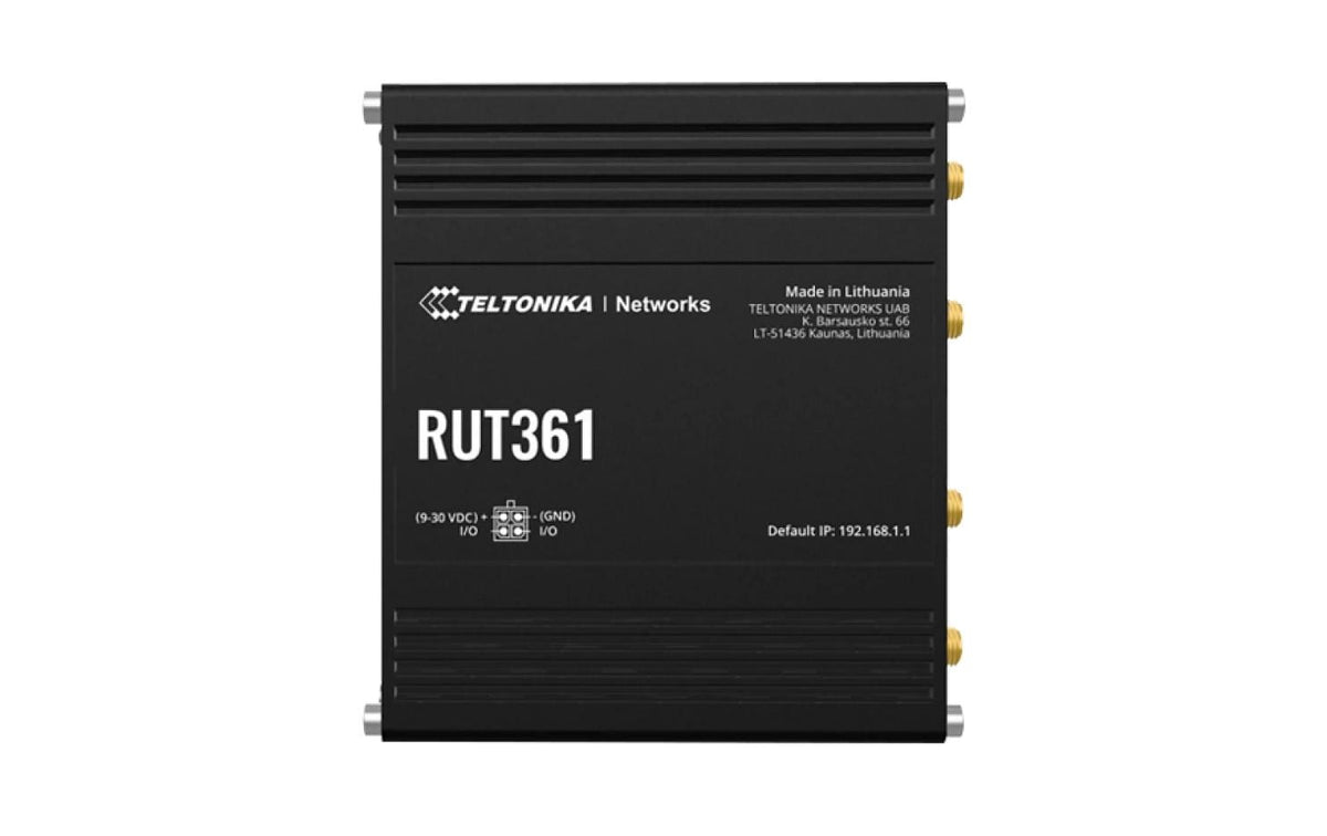 Teltonika LTE WLAN Industrierouter RUT361 Cat.6 LTE, 2x LAN, WiFi-4