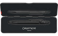 Caran dAche Kugelschreiber 849 XL BlackCode M 1mm, schwarz
