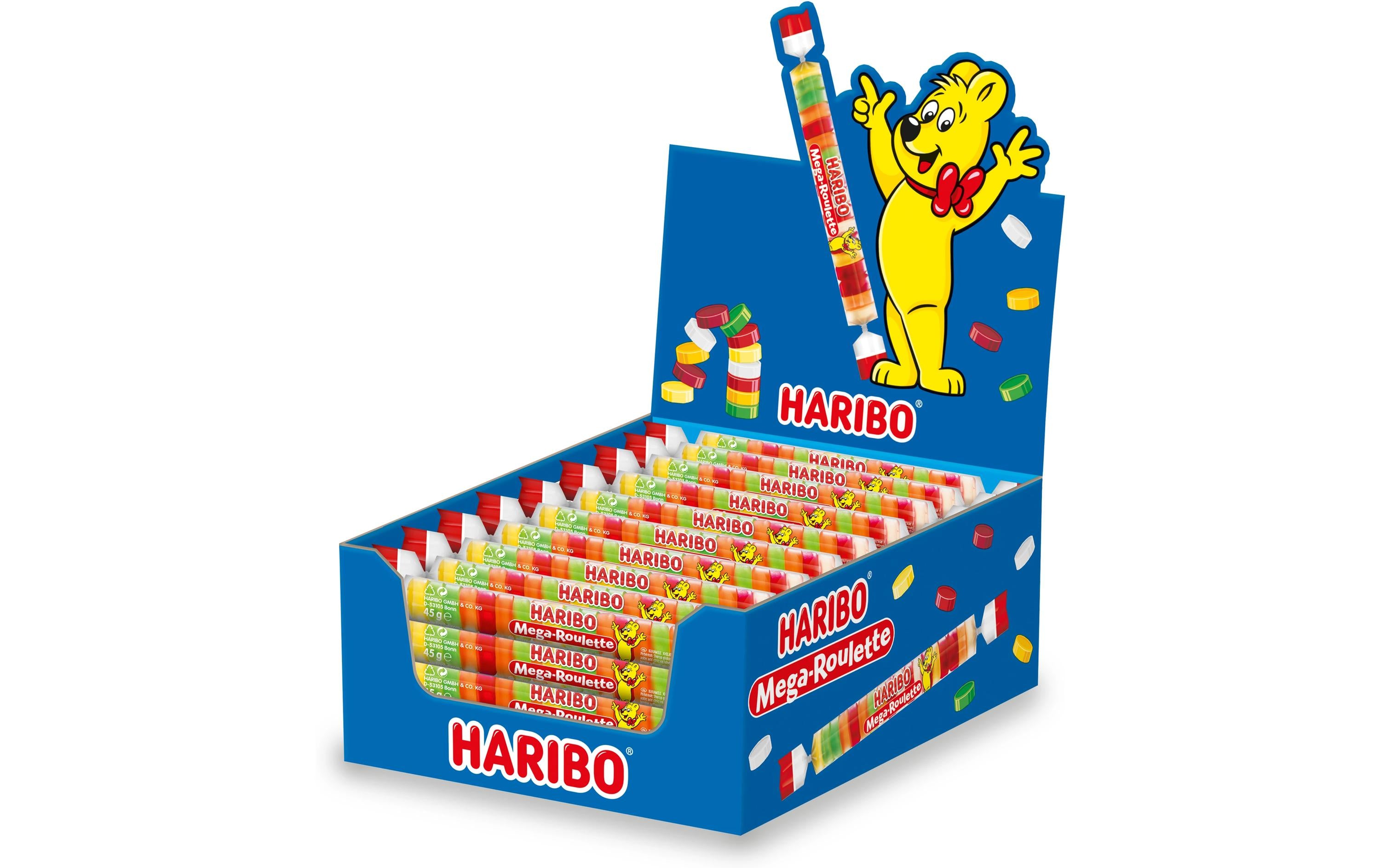 Haribo Mega-ROUL Fruchtgummi 40x45g