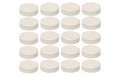 MAUL Facetterand-Magnete MAULpro Recycling Ø 29 mm, 0.6kg Tragkraft, 20 Stk., weiss