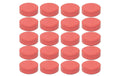 MAUL Facetterand-Magnete MAULpro Recycling Ø 29 mm, 0.6kg Tragkraft, 20 Stk., rot