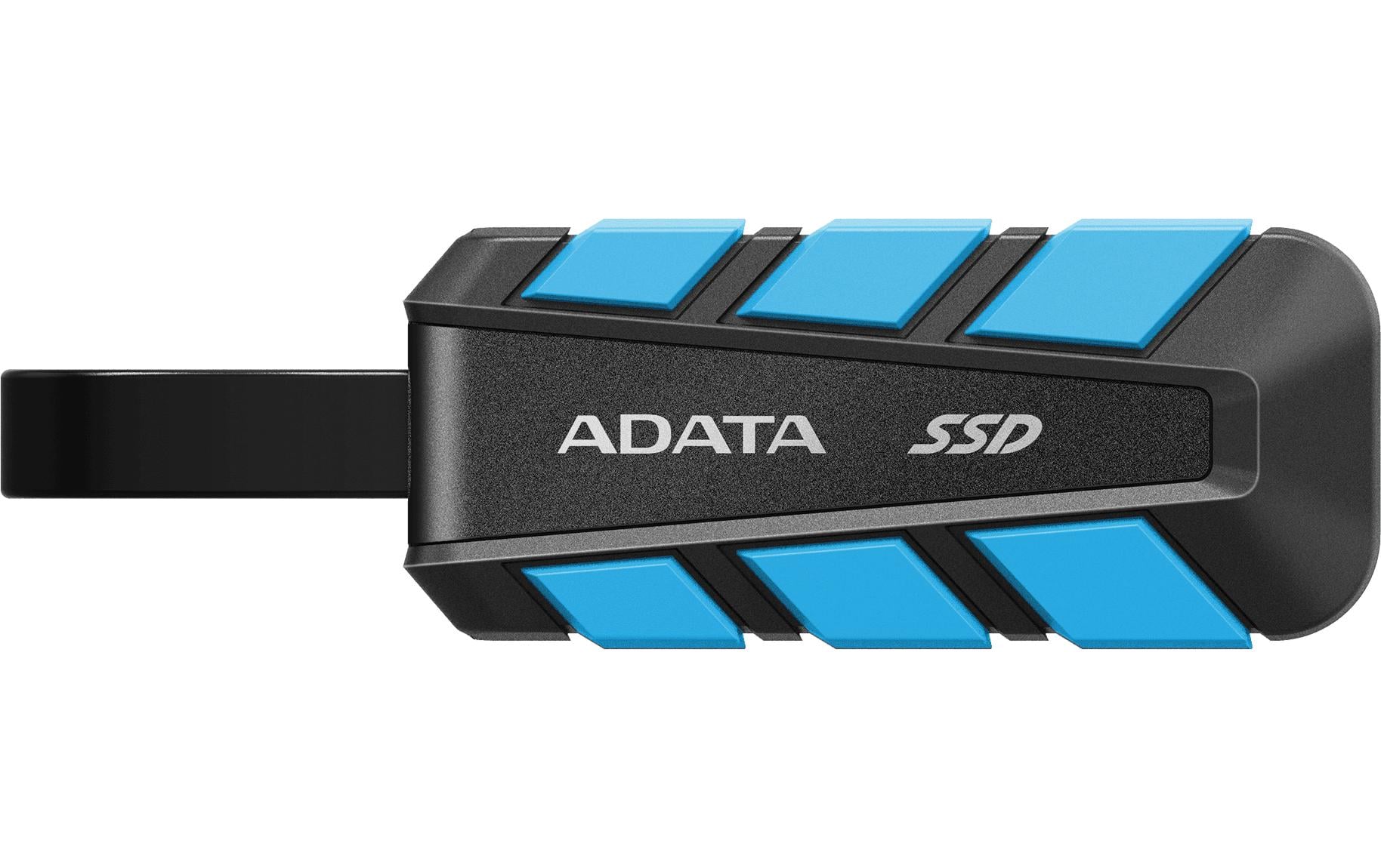 SSD Adata Flash SDC740, 500GB, ext. USB3.2, lesen 1050, schreiben 1000, blau