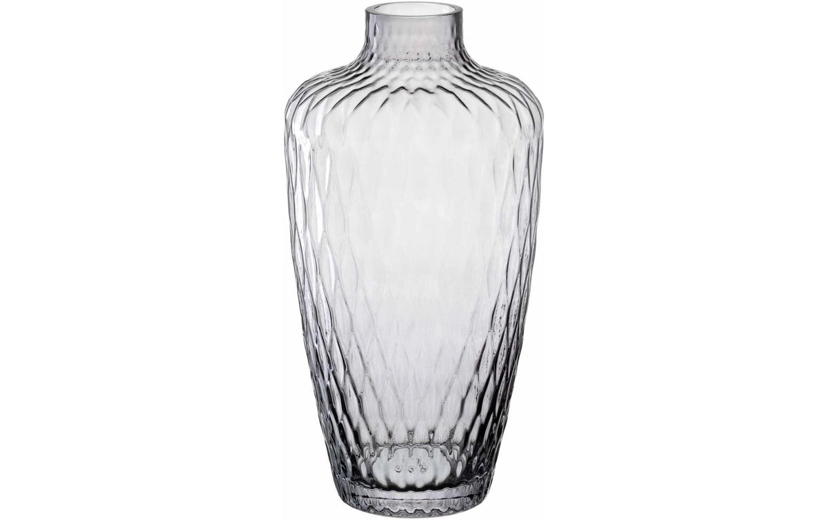 GK/Vase 28 grau GIULIA 1 Stk., D15x29cm