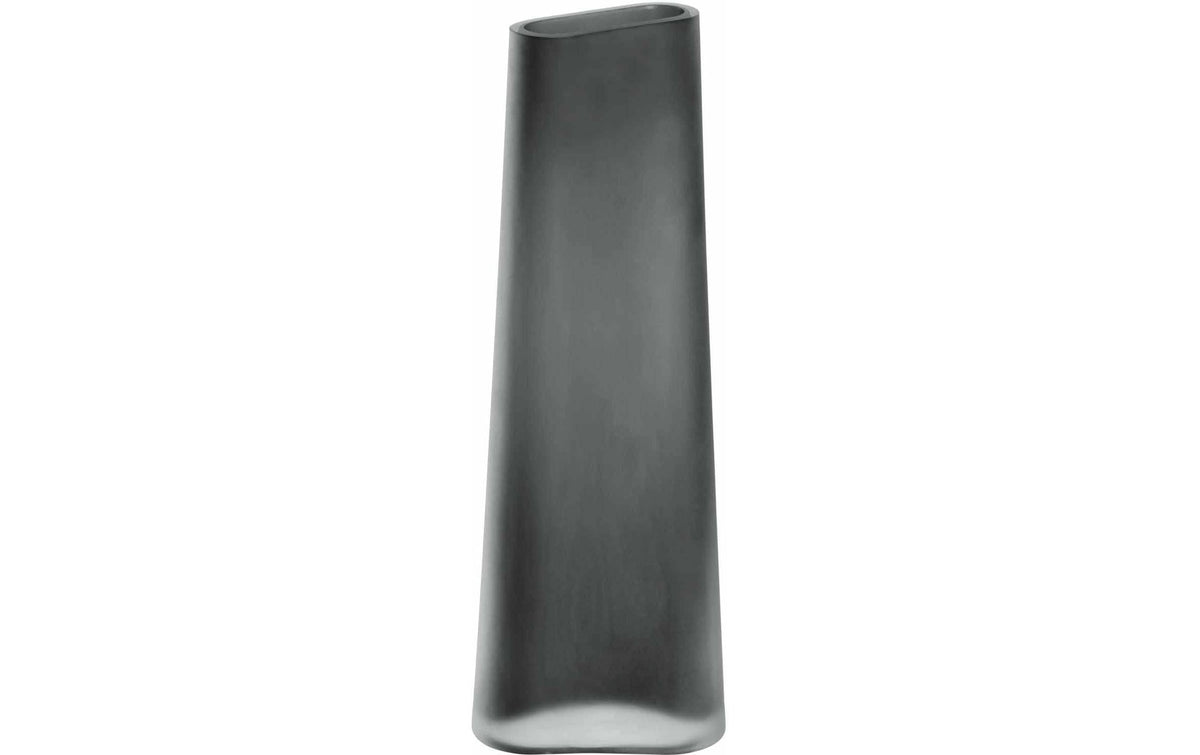 GK/Vase 34 grau sat. TURNO 1 Stk. grau satiniert, B13xH35cm