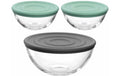 GK/6tlg. Schalen/Deckel CUCINA 1 Set, 1x22, 2x14 mit Deckel