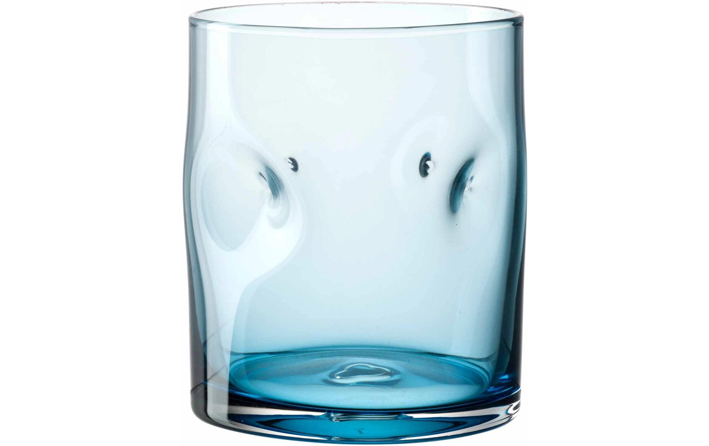 Trinkglas 300ml blau VESUVIO 4 Stk.,D8xH9cm, 300ml