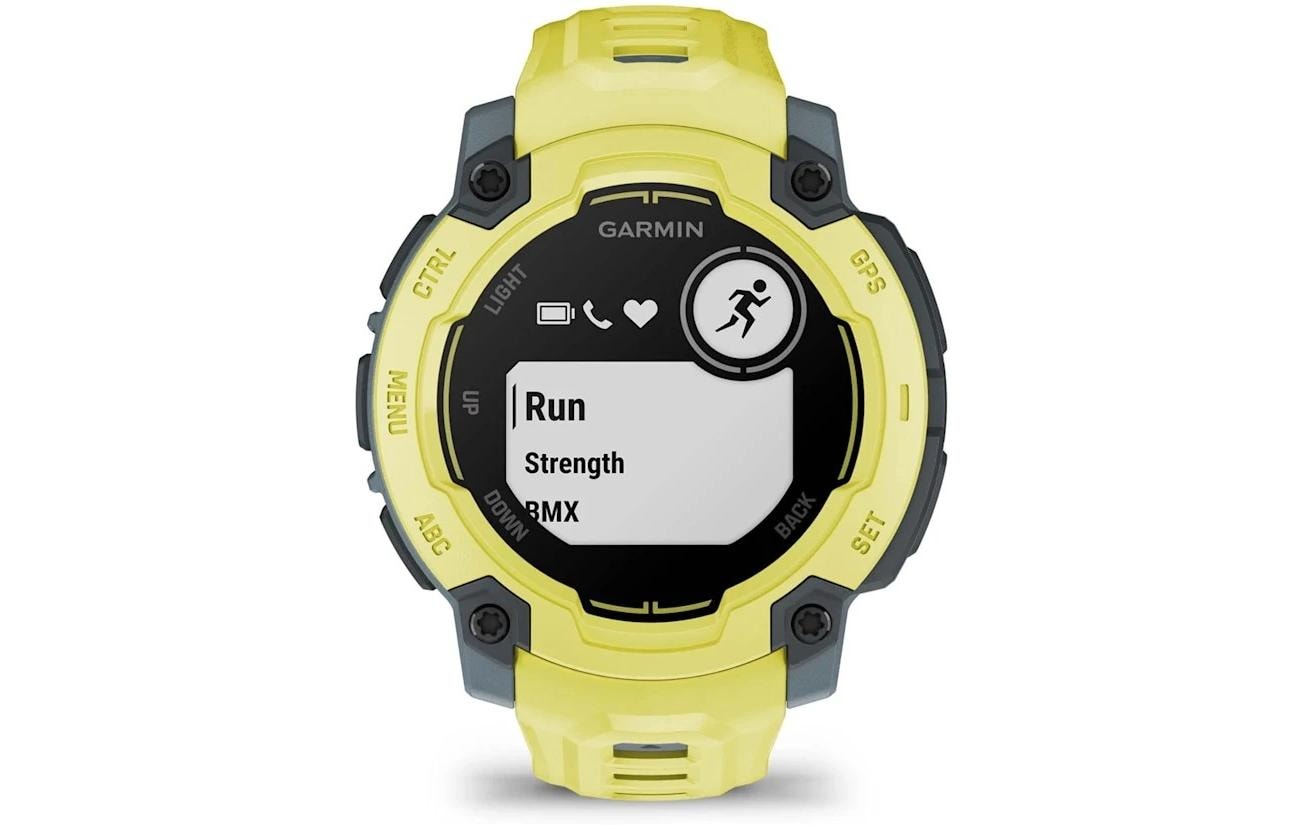 Garmin Instinct E - 45 mm Twilight/Electric Lime Silikonband, 22mm
