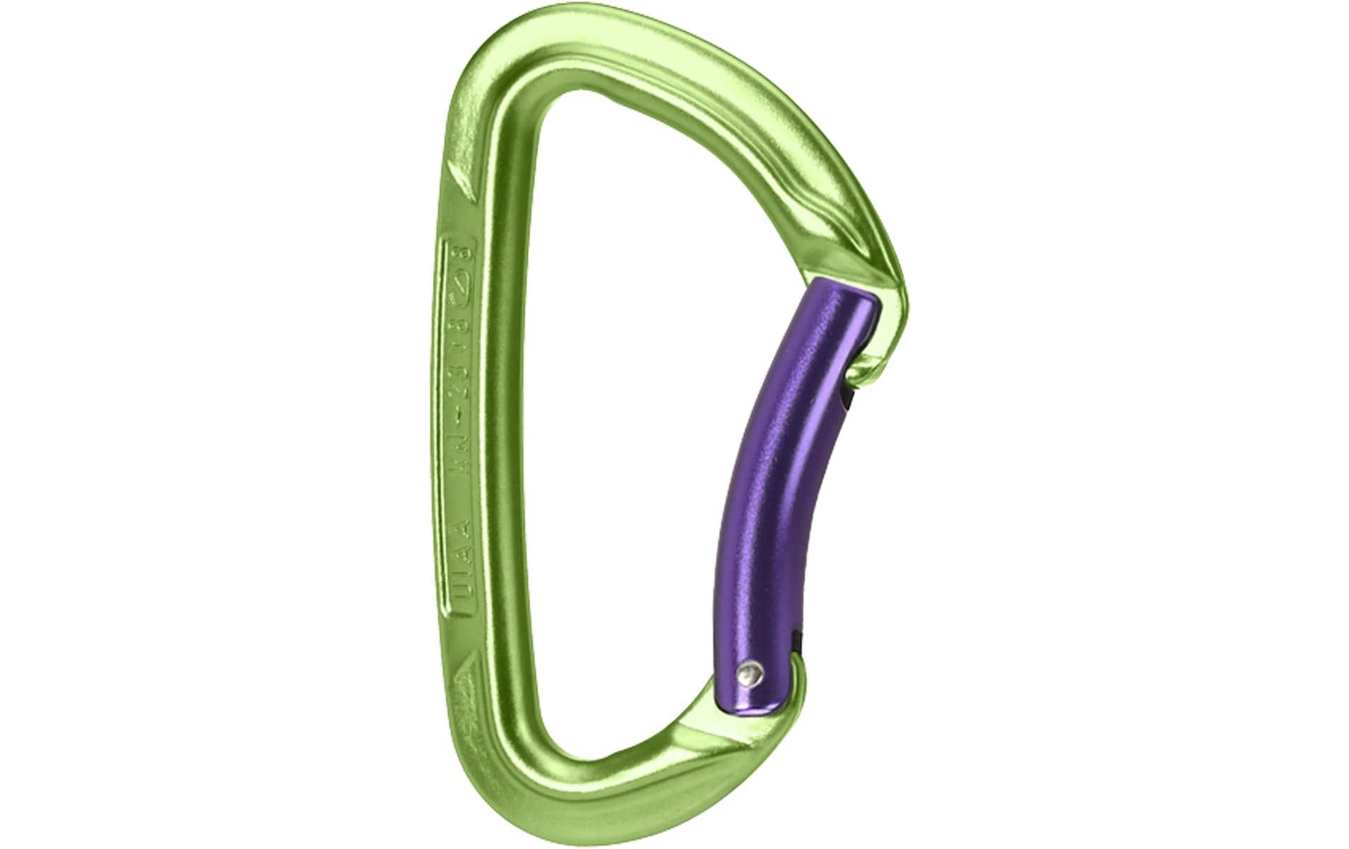 WC Carabiner Session Bent Gate Green/Purple