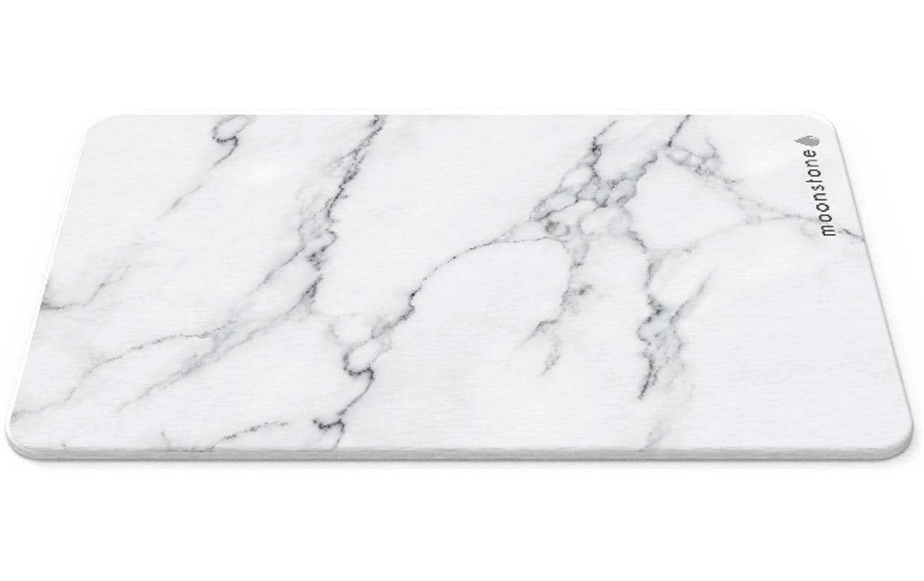 Moonstone Badematte nebelgrau Kieselgur, 60 cm x 39 cm x 1 cm