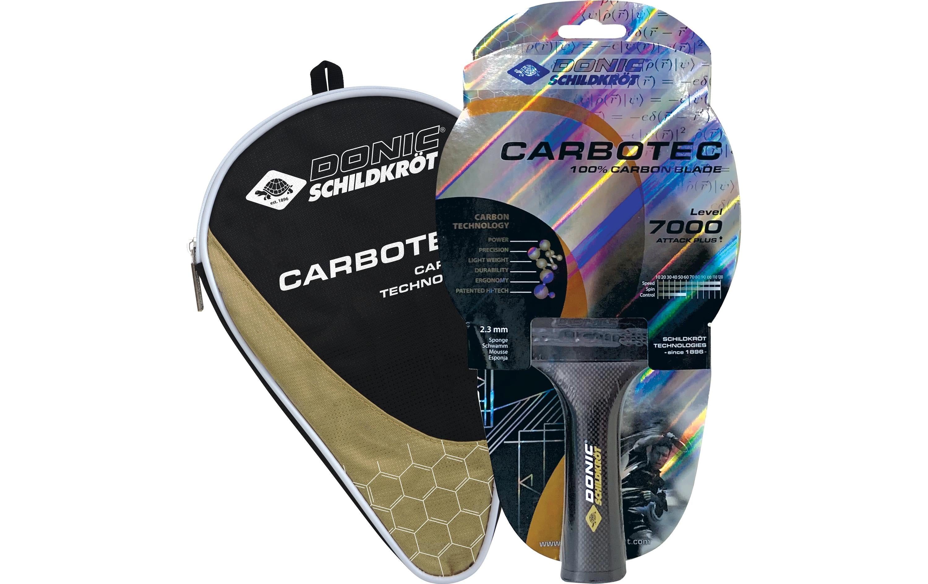DONIC Schildkröt Set CarboTec 7000 Schwammstärke: 2.3mm