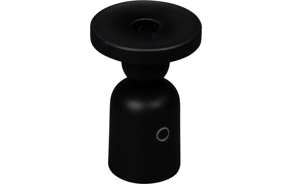 Konstsmide Nantes USB-Kerzenhalter Schwarz LED 2200/2700K, Dimmbar / IP54