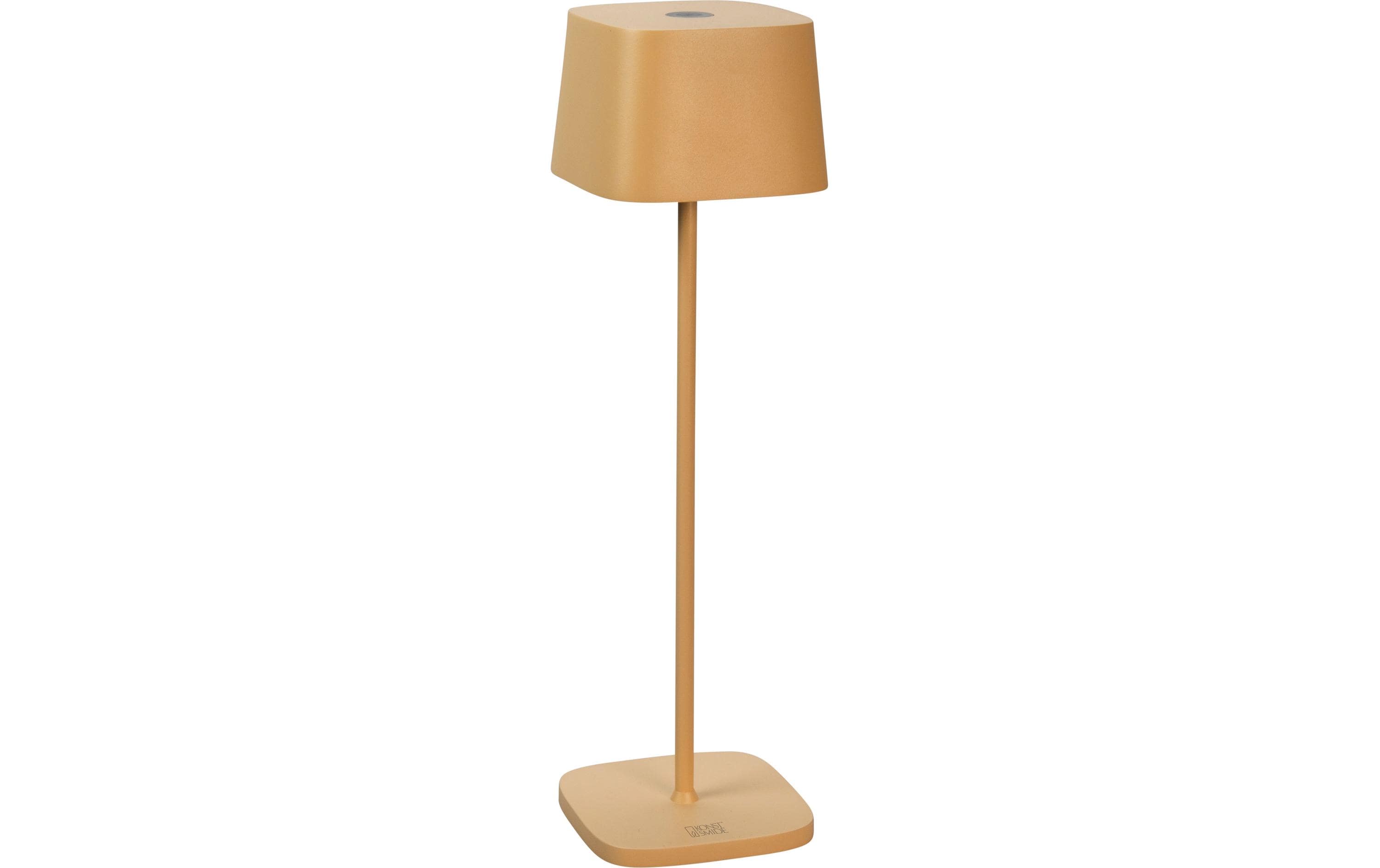 Konstsmide Capri USB-Tischleuchte Sand LED 2700/3000K, Dimmbar / IP54