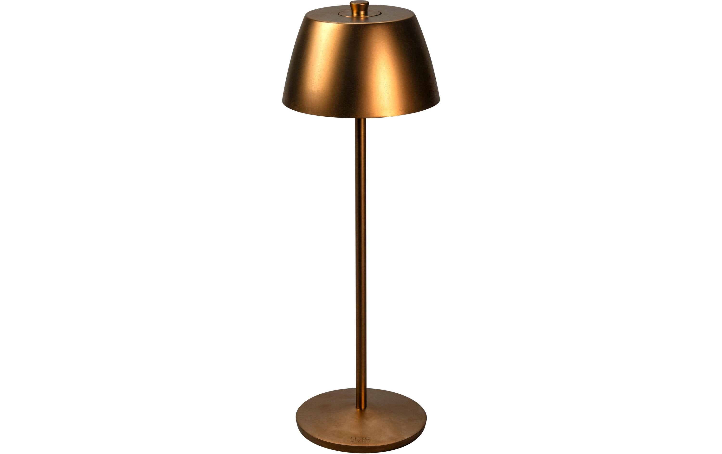 Konstsmide Éze USB-Tischleuchte Kupfer Matt LED 2200/3000K, Dimmbar / IP54