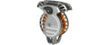 WC Revo Belay Device Gunmetal/Tangerine