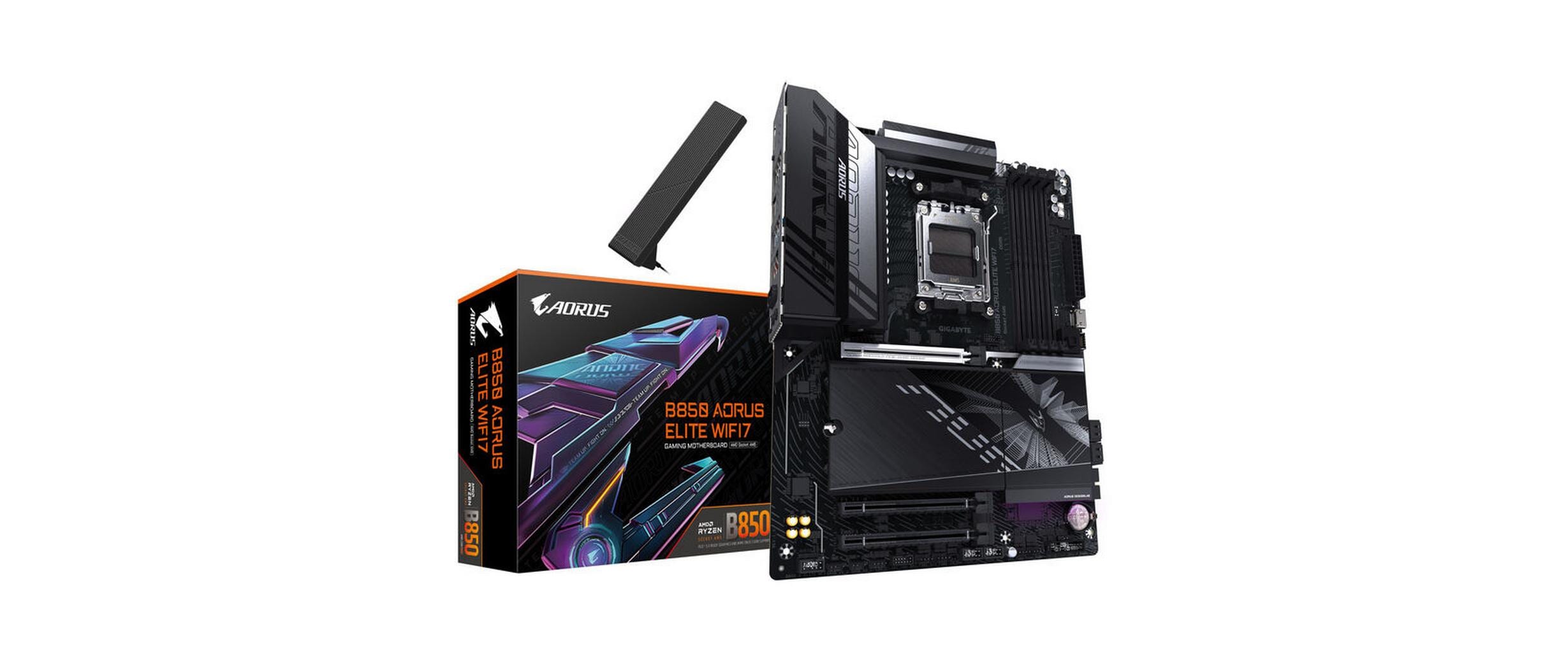 Gigabyte B850 AORUS ELITE WIFI7, ATX AM5, AMD B850, 4x DDR5, WIFI 7