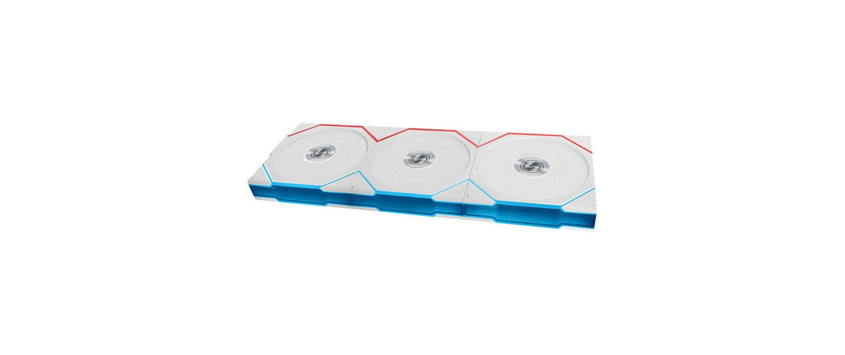 Gehäuselüfter Lian Li 12RTL1W3W 120x120x25mm, PWM, RGB, wireless, Weiss