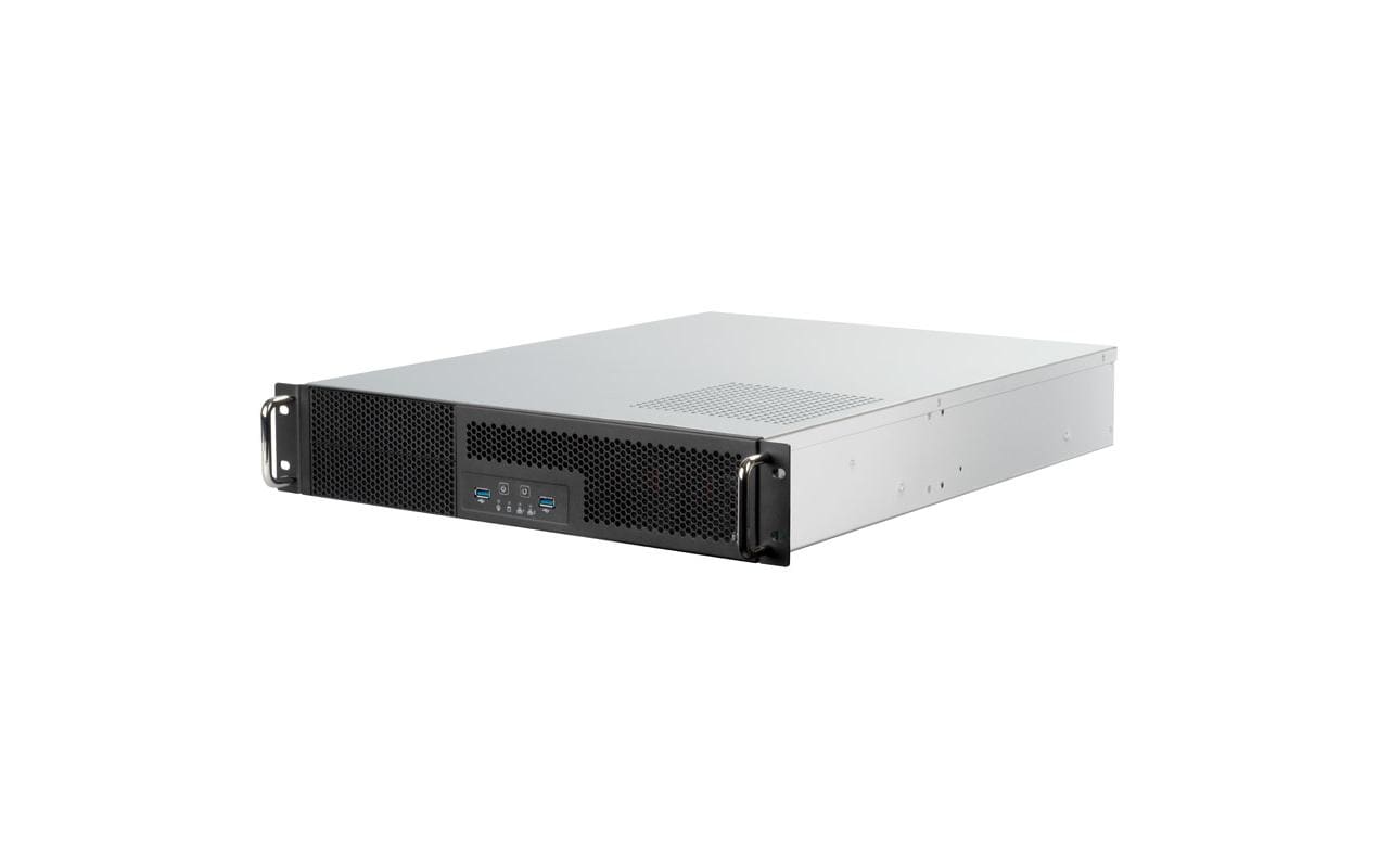 Silverstone SST-RM23-502 Servergehäuse 2HE, für ATX/m-ATX/m-ITX, 2x 3.5", 1x 2.5"