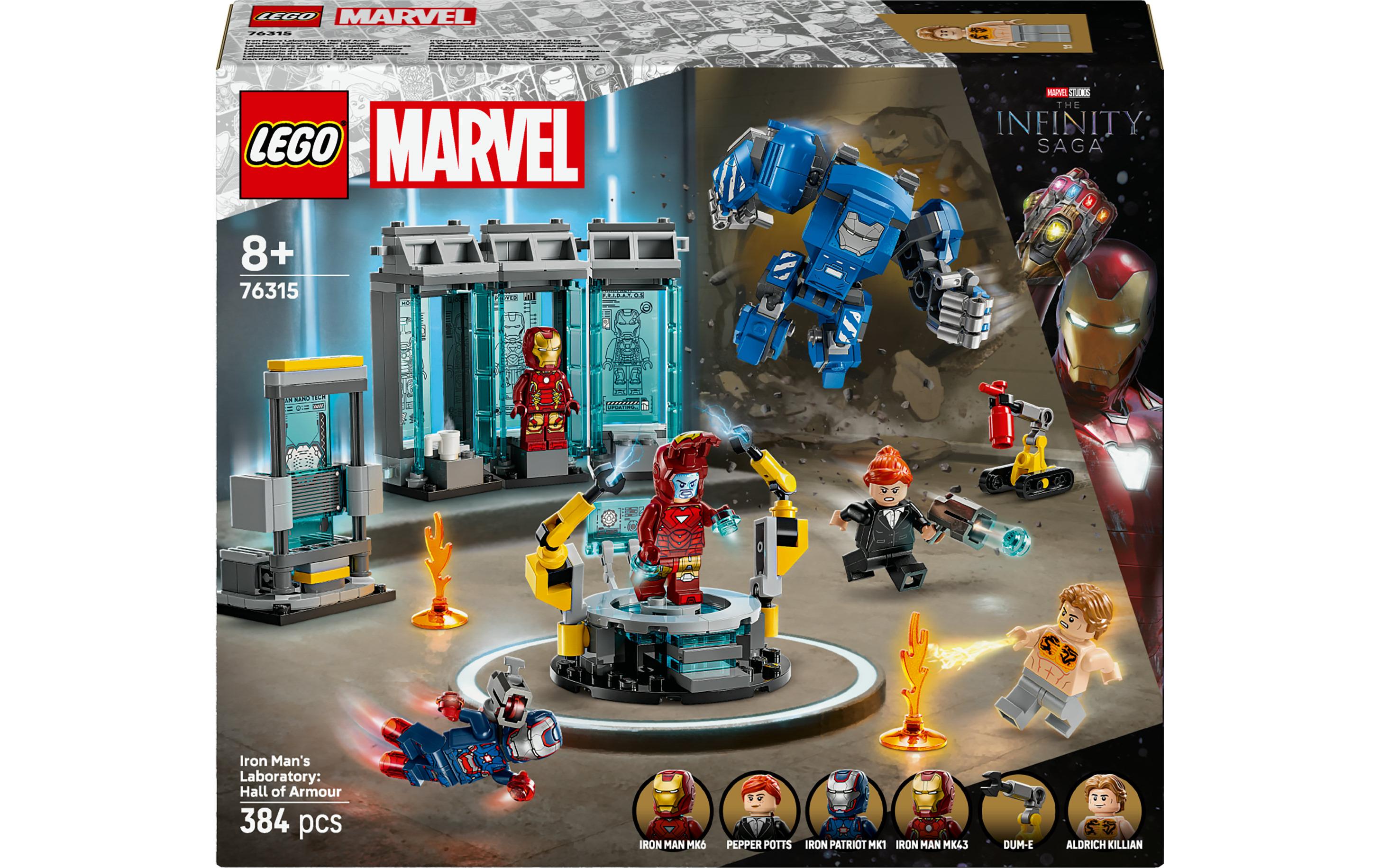LEGO Iron Mans Labor: Halle der Rüstungen LEGO Marvel Super Heroes