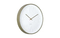 KARLSSON Wanduhr Ayuno Exkl. 1xAA Batterie, 40x5cm, Army Green