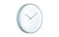 KARLSSON Wanduhr Ayuno Exkl. 1xAA Batterie, 40x5cm, Misty Blue