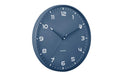 KARLSSON Wanduhr Orgullo Exkl. 1xAA Batterie, Classic blue