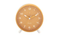 KARLSSON Wecker Orgullo Exkl. 1xAA Batterie, Ochre yellow