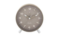 KARLSSON Wecker Orgullo Exkl. 1xAA Batterie, Dark grey