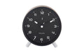 KARLSSON Wecker Orgullo Exkl. 1xAA Batterie, Black
