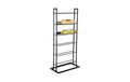 present time Weinregal Single Floor Eisen, 84.5x20cm, Black