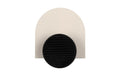 present time Wandhaken Single Knob MDF aus China, 18x4.5x15cm, Warm grey