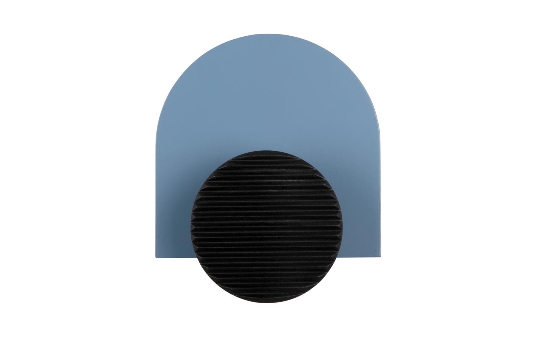 present time Wandhaken Single Knob MDF aus China, 18x4.5x15cm, Classic blue